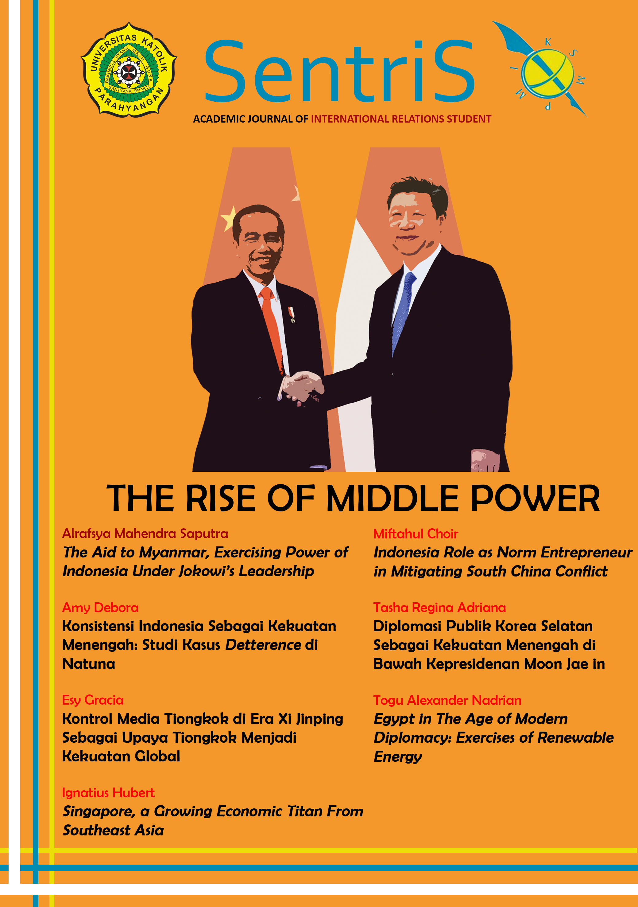 					View Vol. 2 No. 2 (2018): The Rise of Middle Power
				