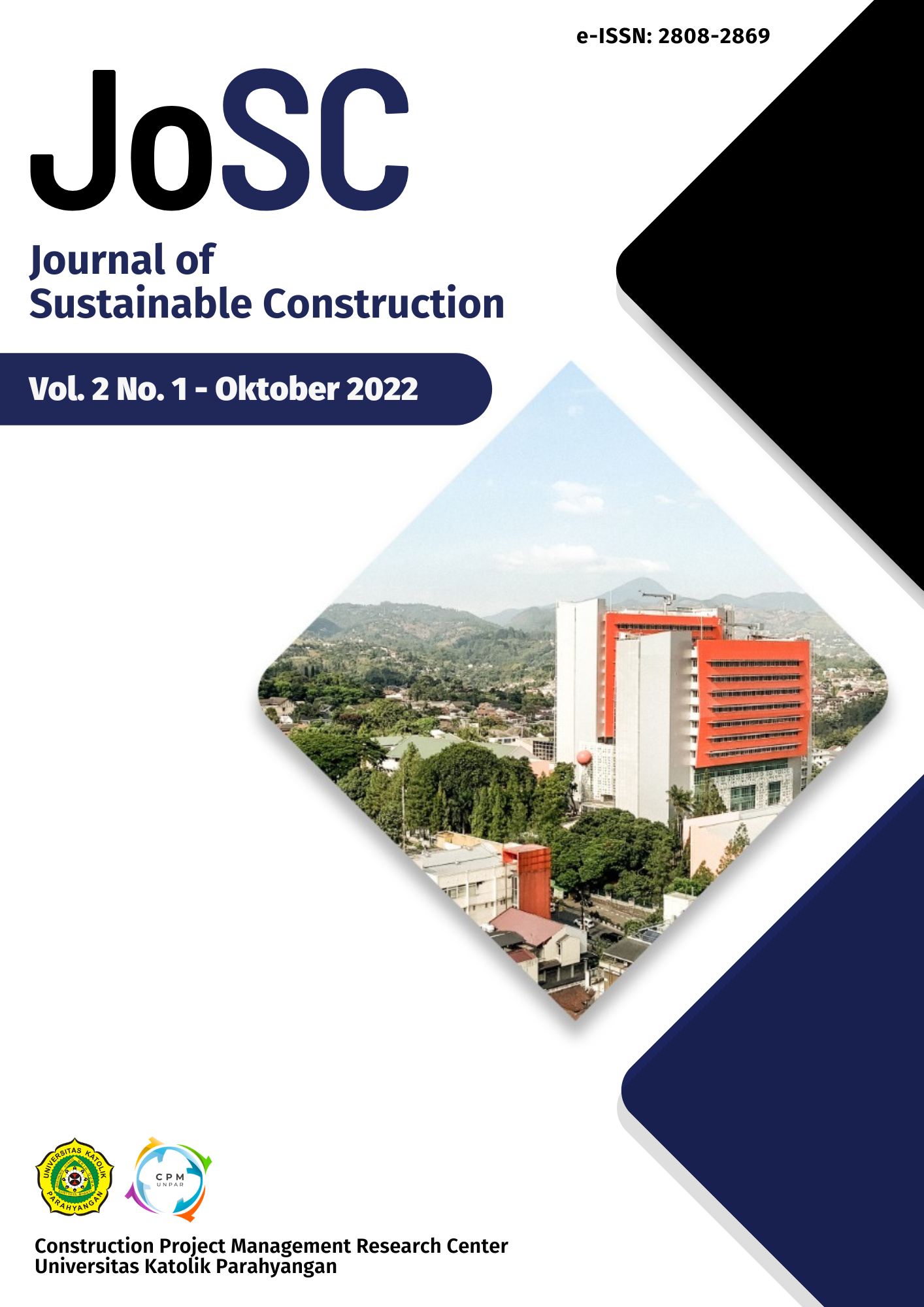 					Lihat Vol 2 No 1 (2022): Journal of Sustainable Construction
				