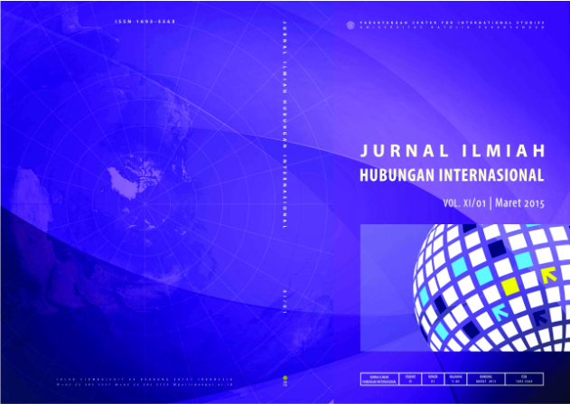 					View Vol. 11 No. 1 (2015): Jurnal Ilmiah Hubungan Internasional
				